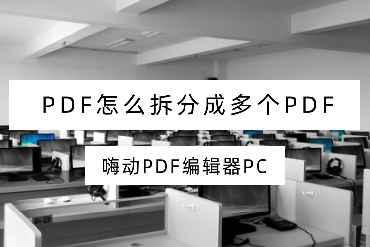 PDF怎么拆分成多个PDF