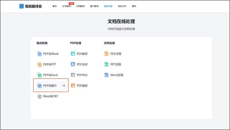 PDF怎么转换成JPG图片2